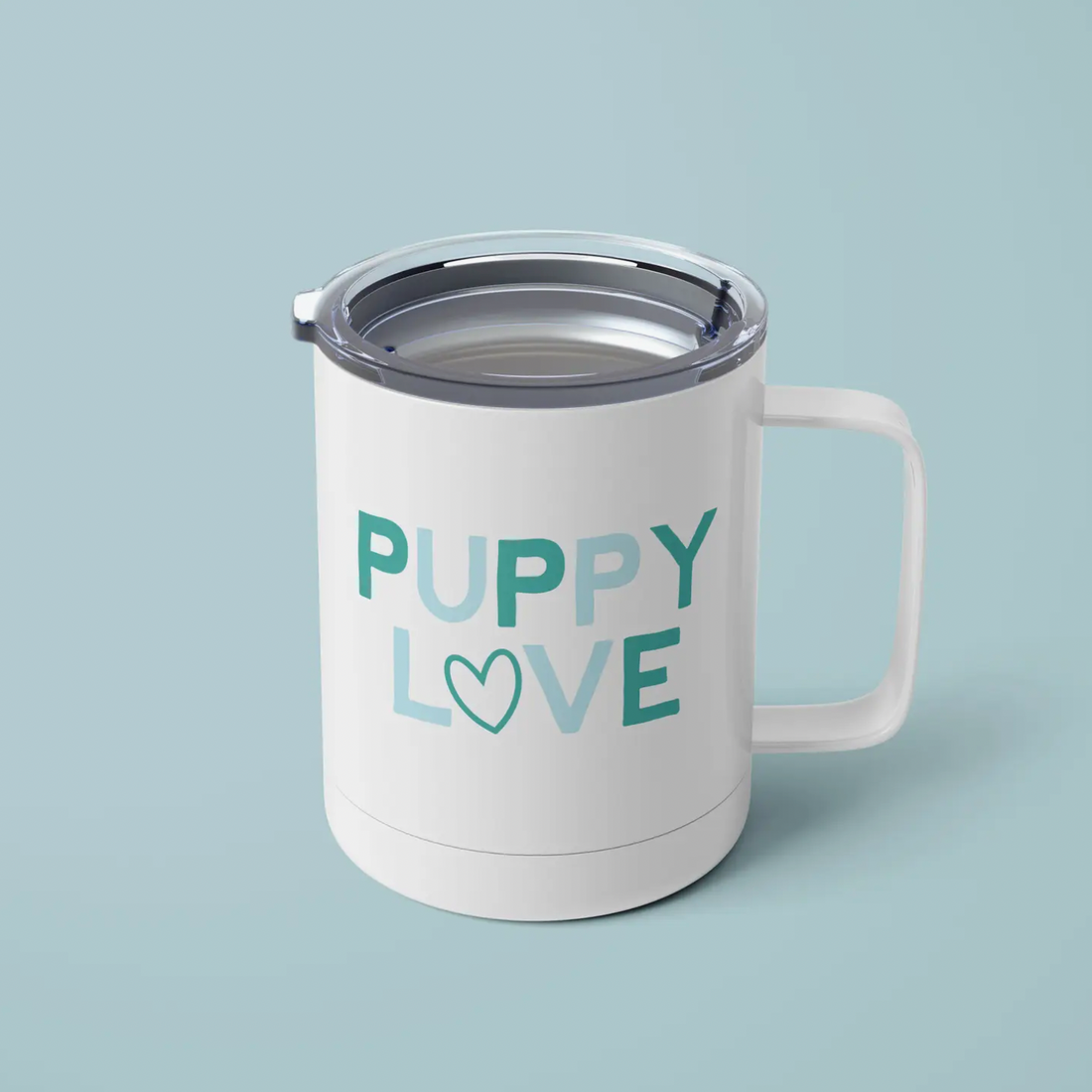 Puppy Love (Blue) Mug