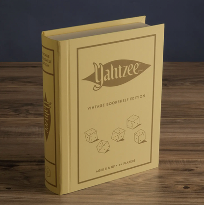 Yahtzee (Vintage Bookshelf Edition)