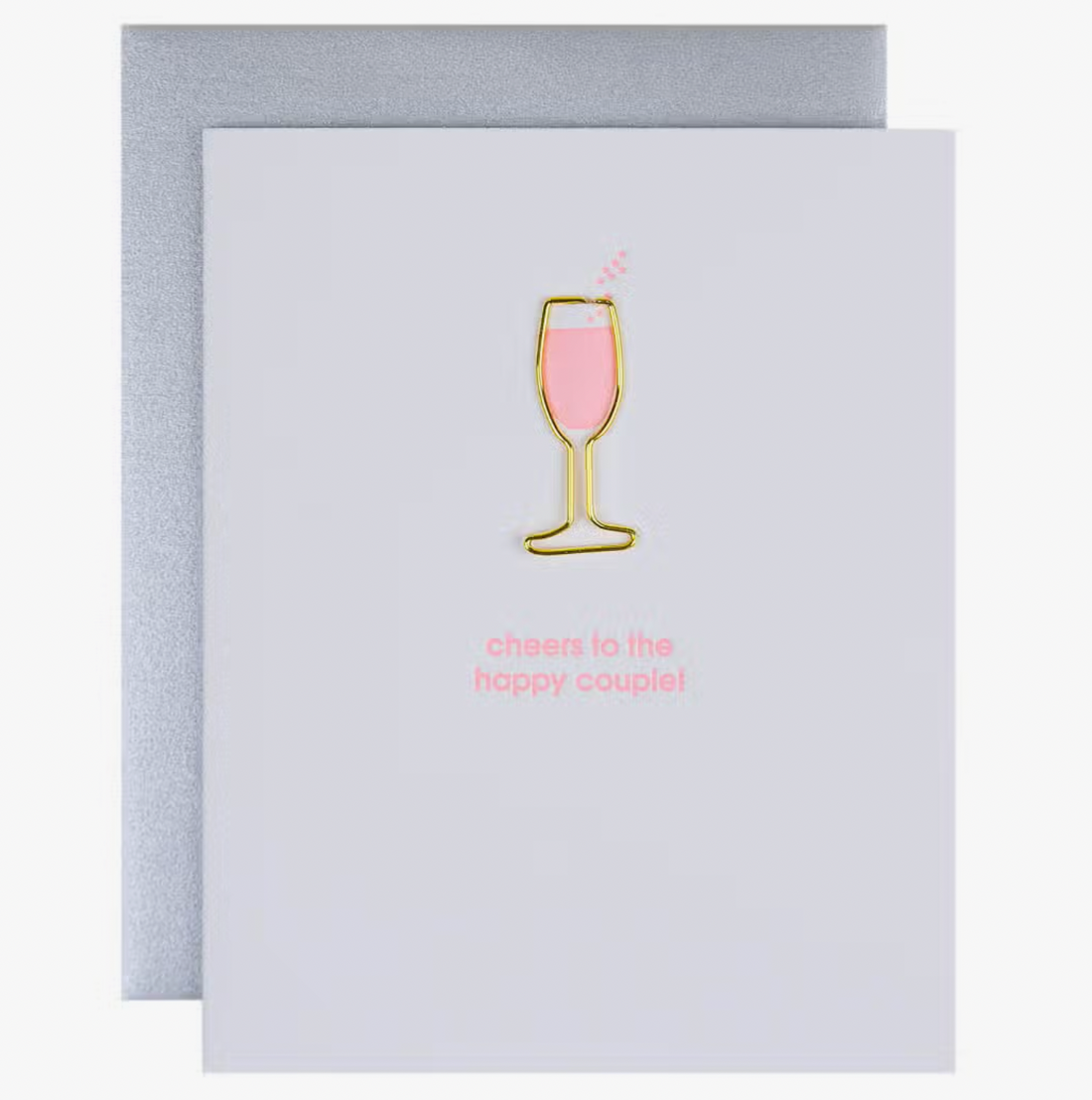 &quot;Cheers to the Happy Couple&quot; Card