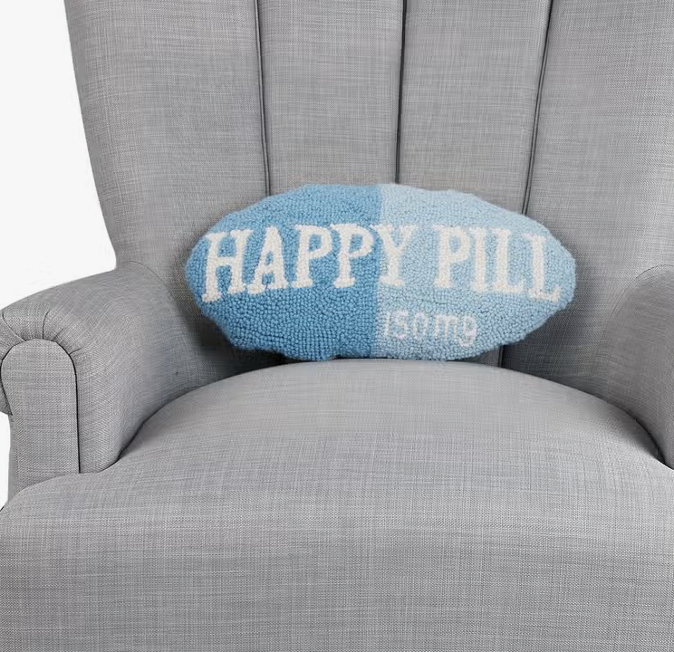 &quot;Happy Pill&quot; Pillow