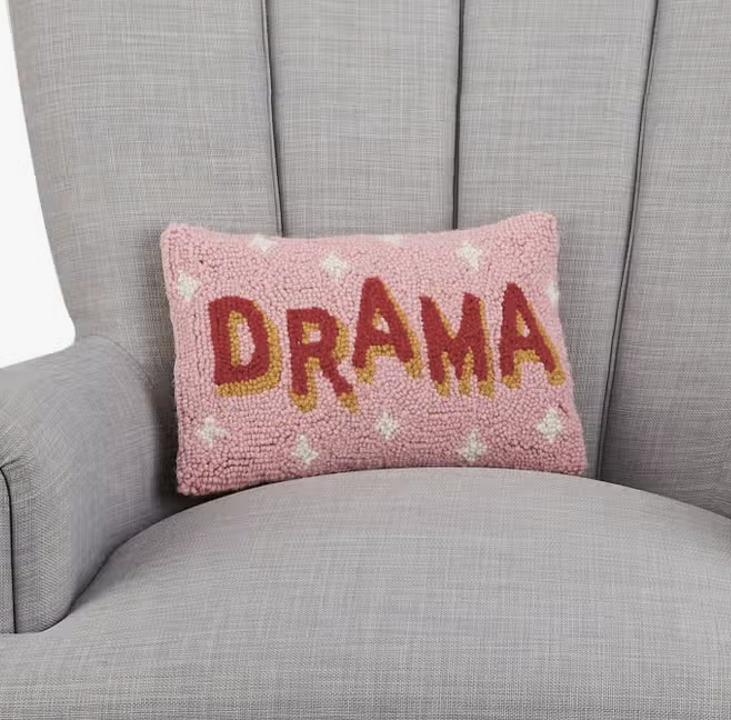 &quot;Drama&quot; Pillow