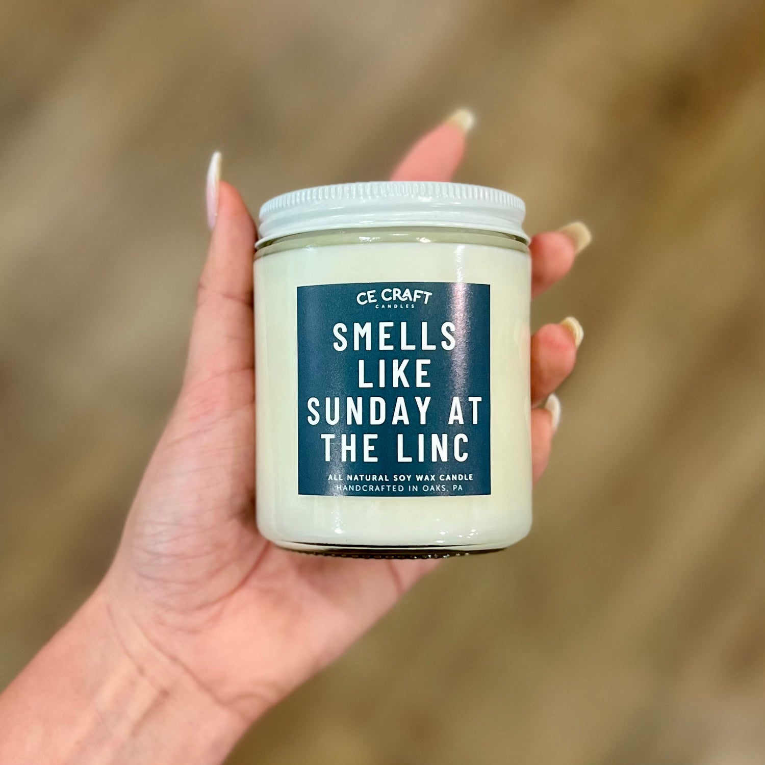 &quot;Sunday at the Linc&quot; Candle