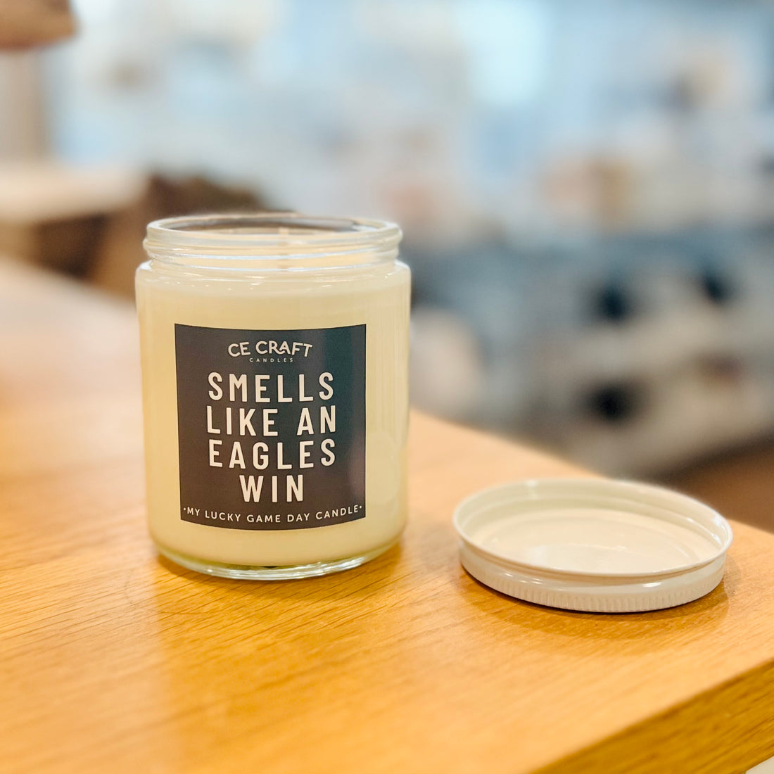 &quot;Smells Like An Eagles Win&quot; Candle