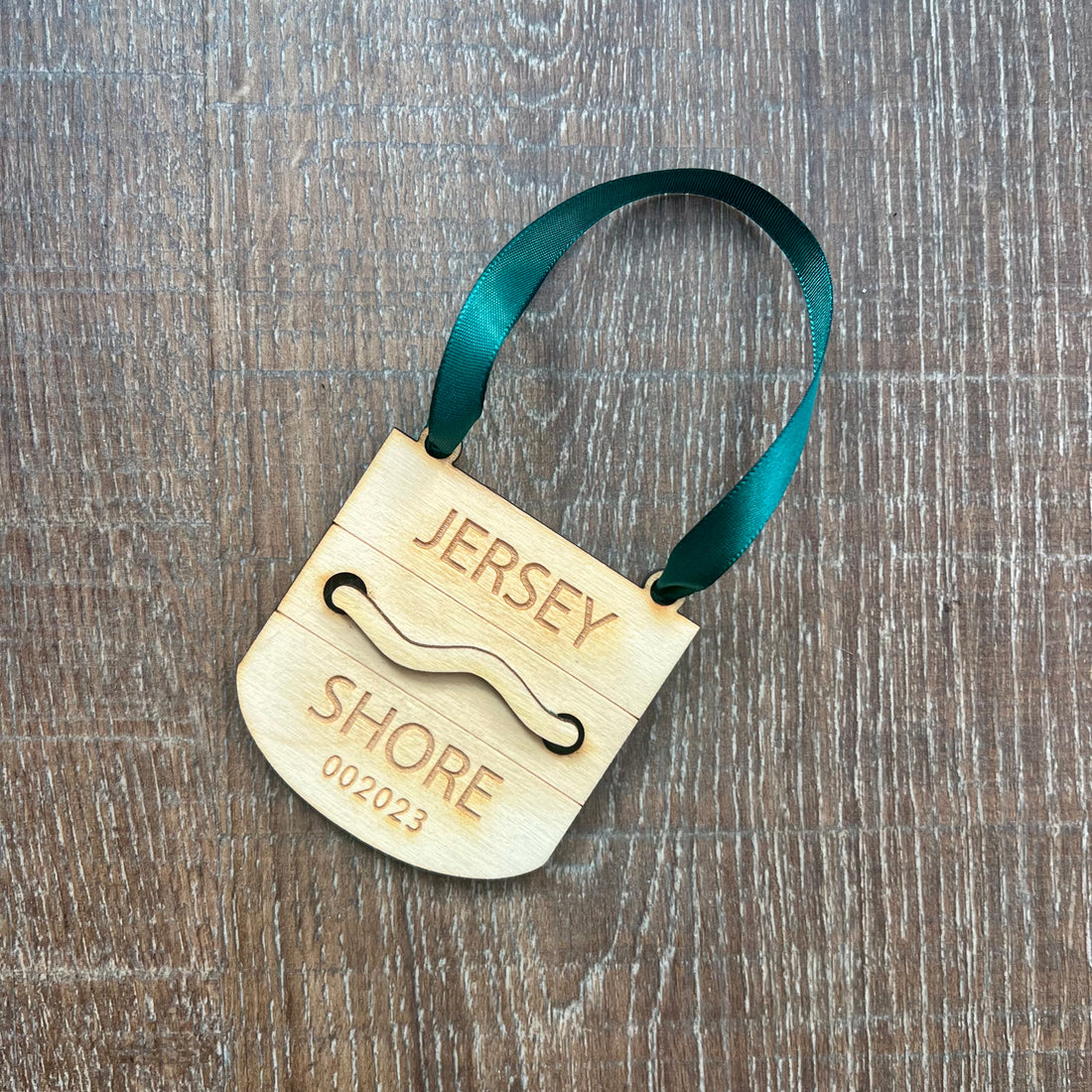 Beach Tag Christmas Ornament