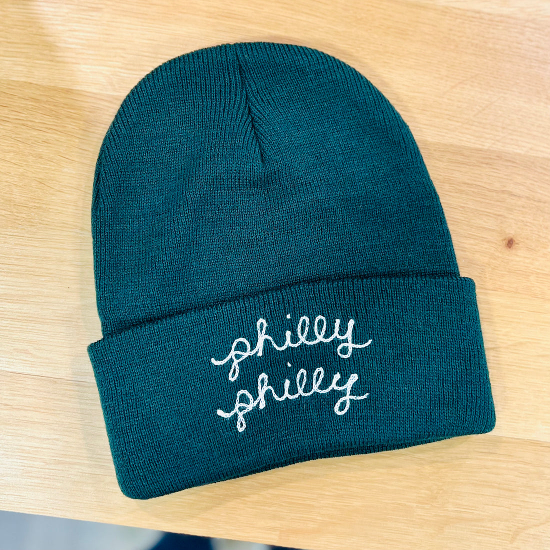&quot;Philly Philly&quot; Chainstitch Beanie