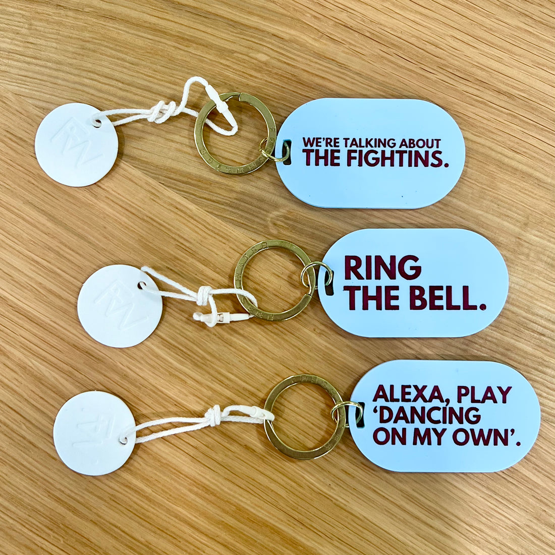 &quot;Ring The Bell&quot; Key Tag