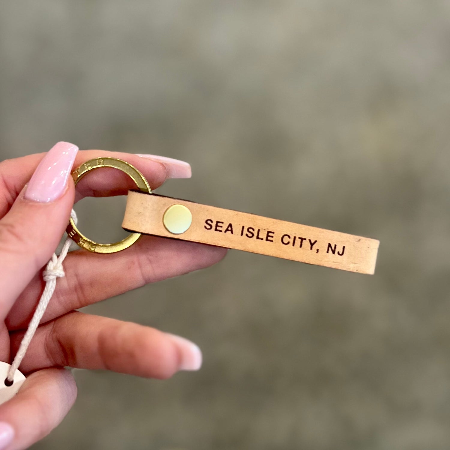 Shore Town Keychain