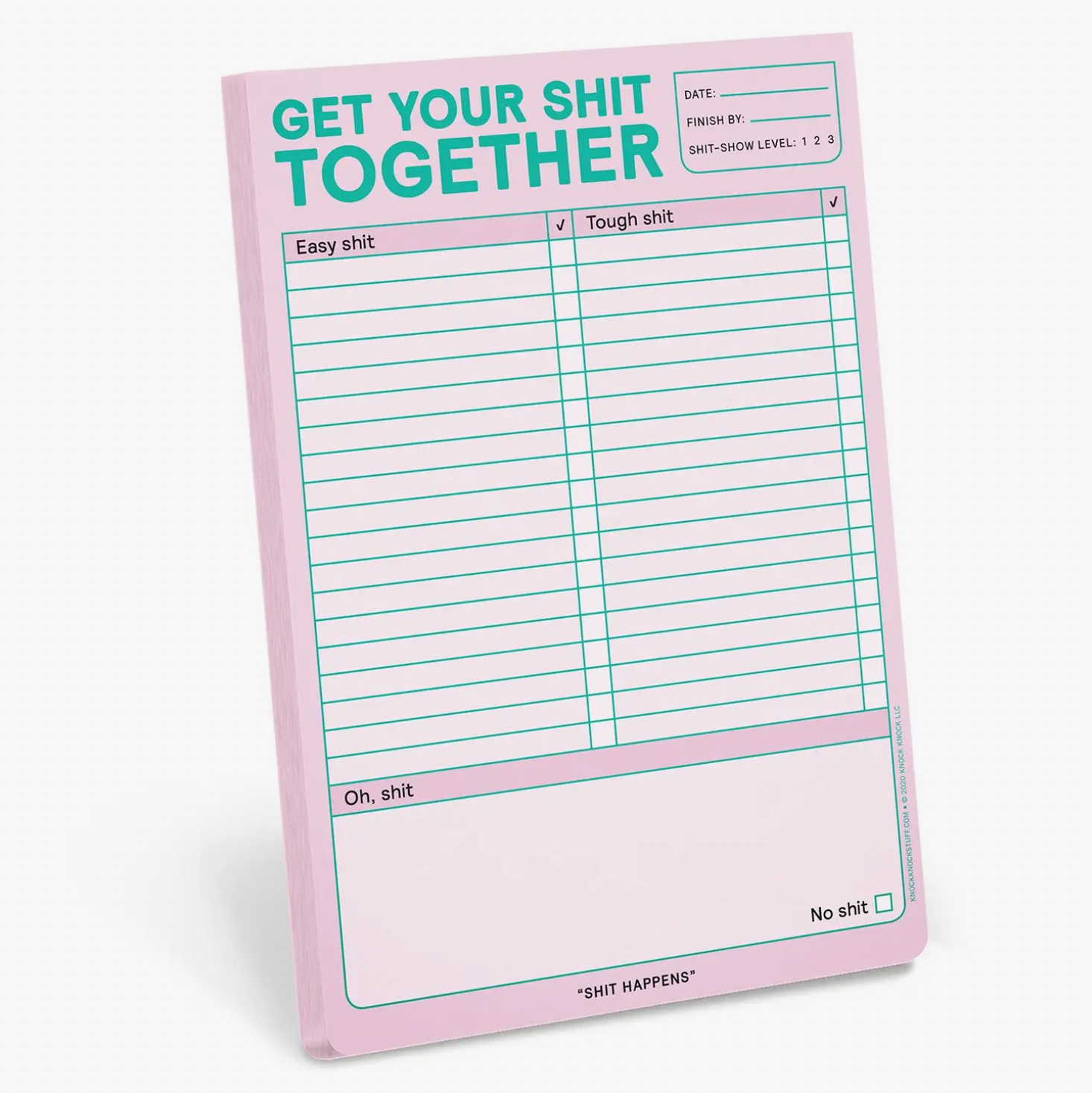 &quot;Get Your Shit Together&quot; Note Pad