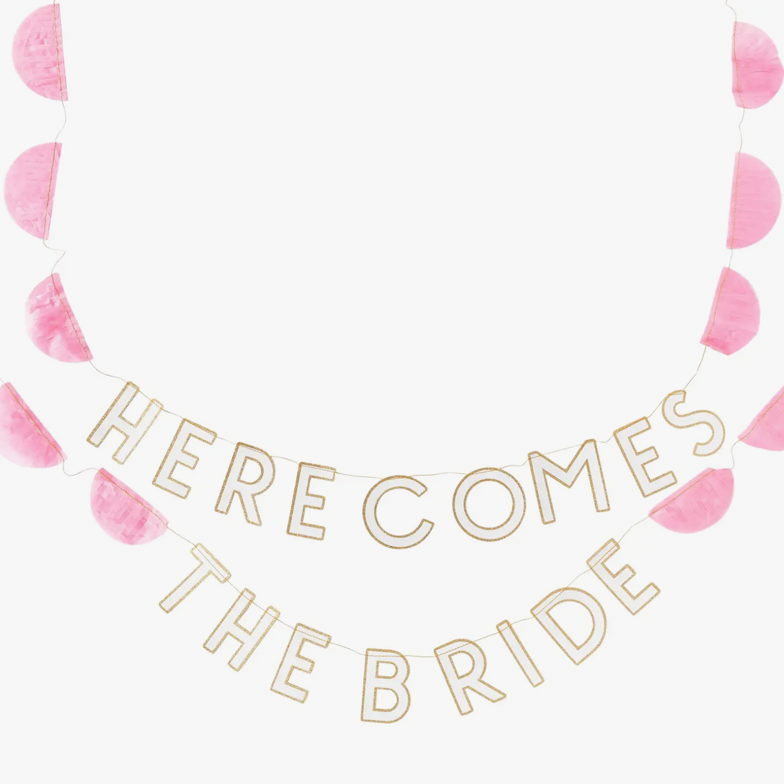 &quot;Here Comes The Bride&quot; Banner