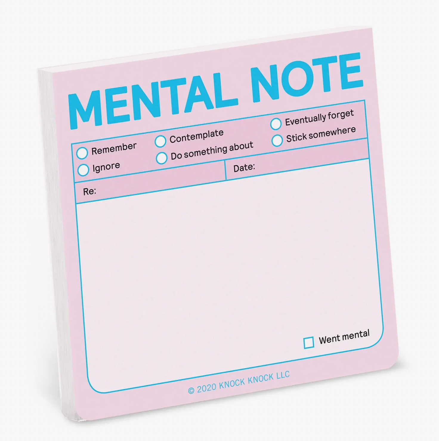 &quot;Mental Note&quot; Sticky Notes