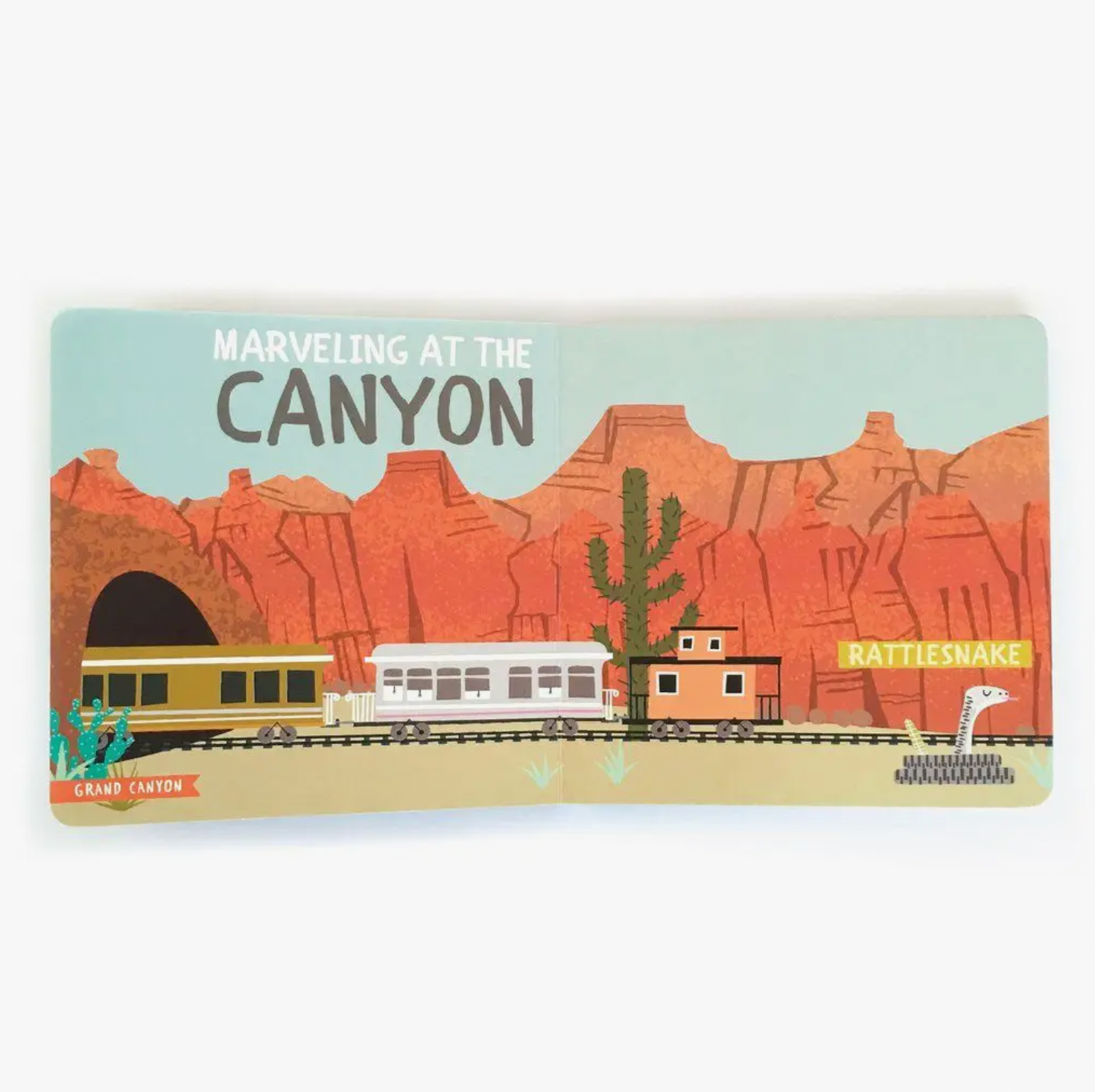 All Aboard! National Parks Board Book
