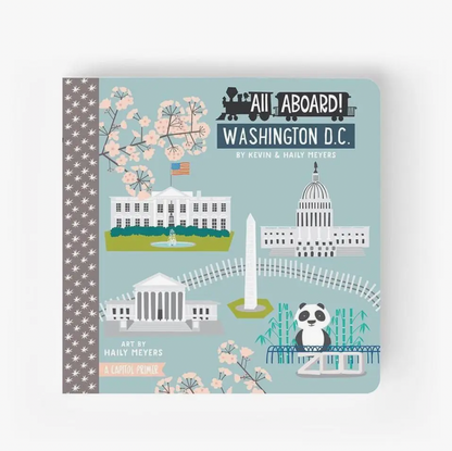 All Aboard! Washington DC Board Book