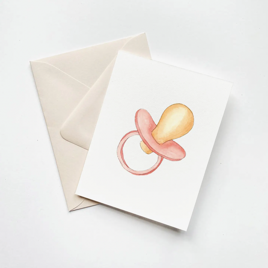 Baby Pacifier Card