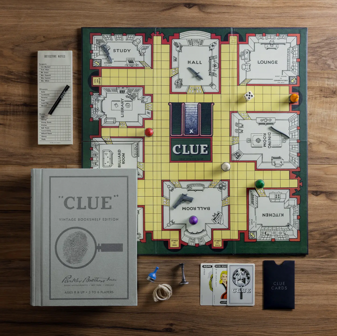 Clue (Vintage Bookshelf Edition)