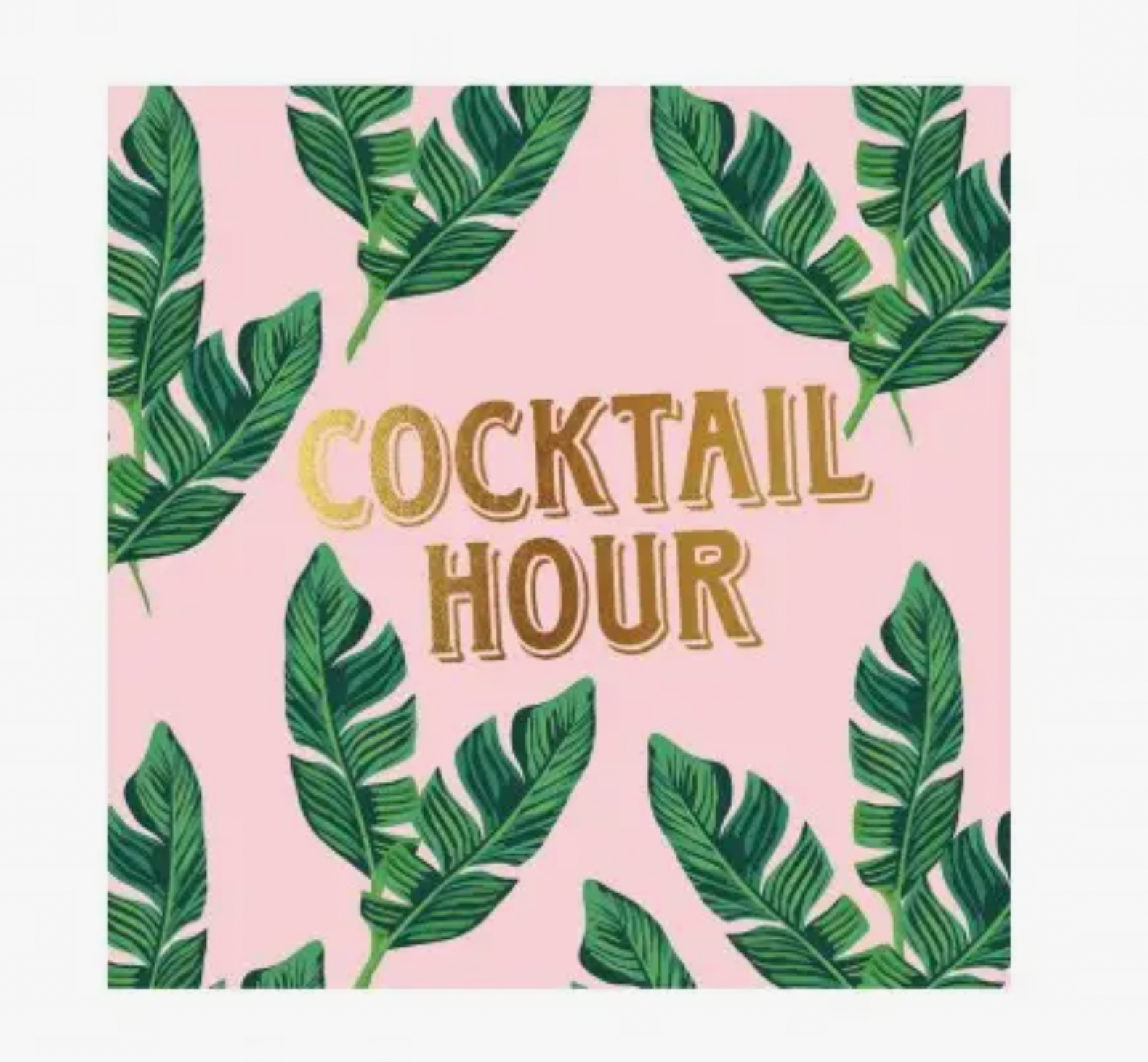 Cocktail Hour Cocktail Napkin