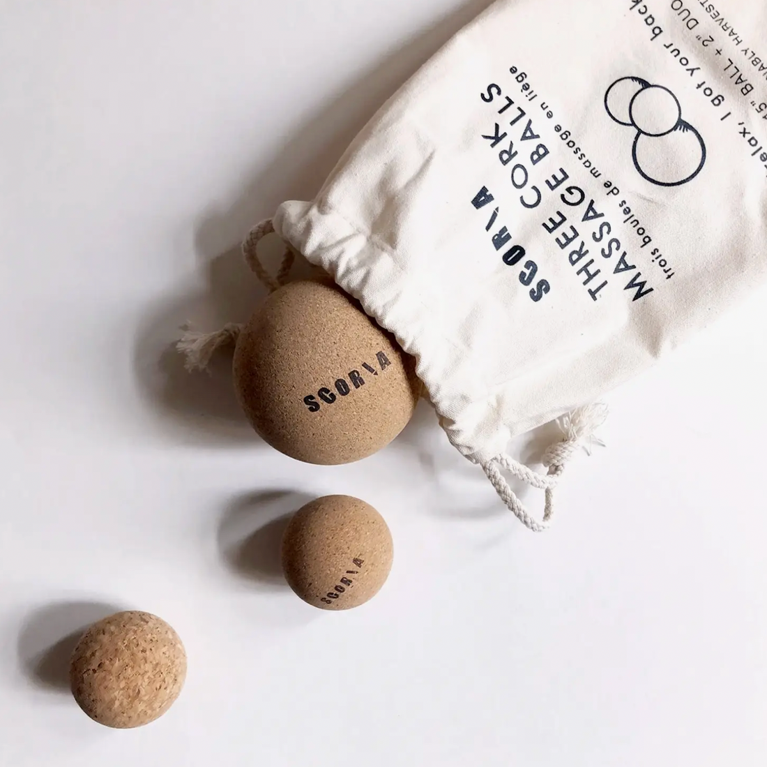 Cork Massage Balls