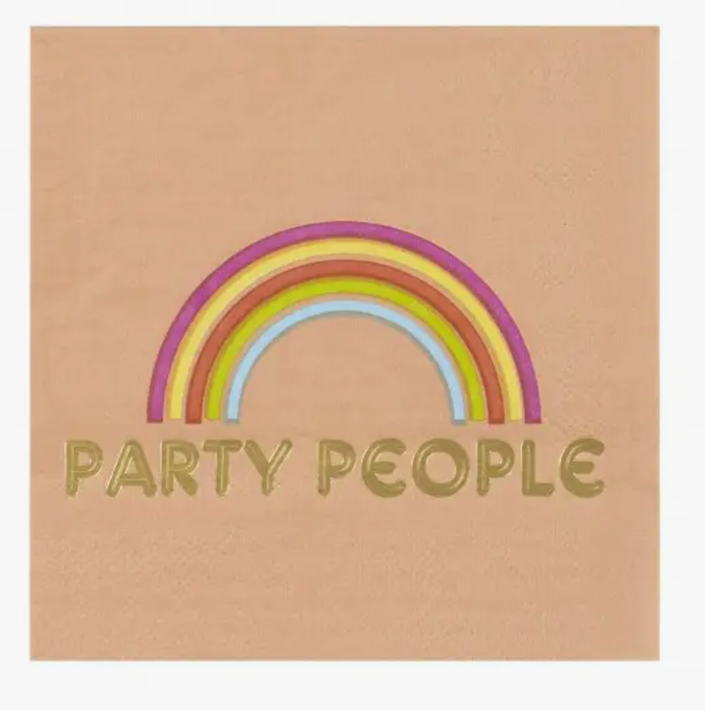 Party People Cocktail Napkin