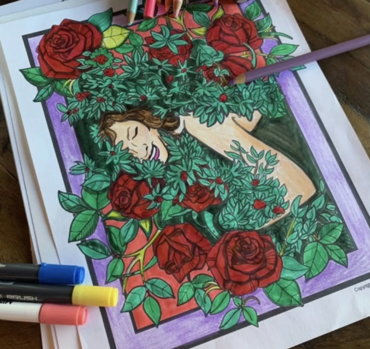 Real Housewives Coloring Book