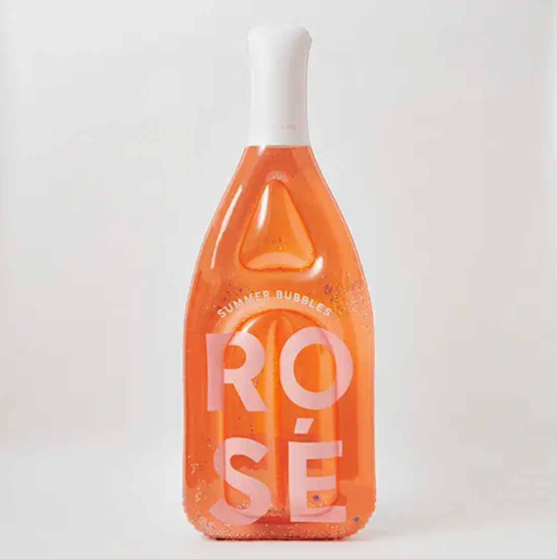 Rosé Bottle Pool Float