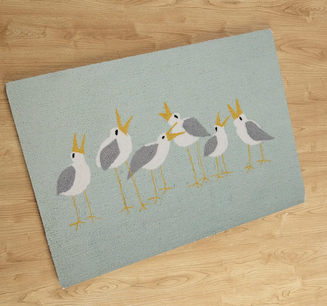 Seagulls Door Rug