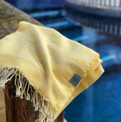 Yellow Turkish Towel