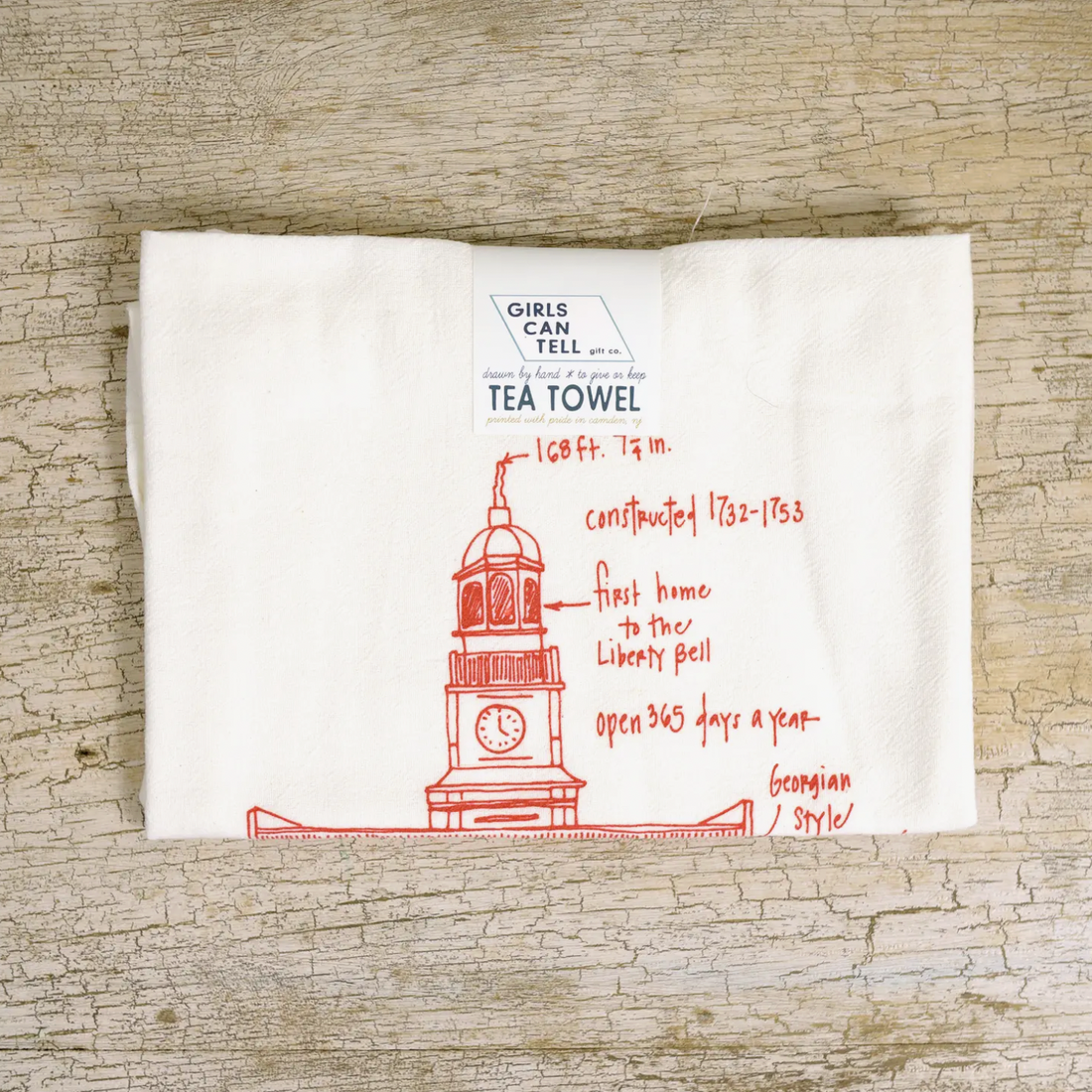 Independence Hall Tea Towel