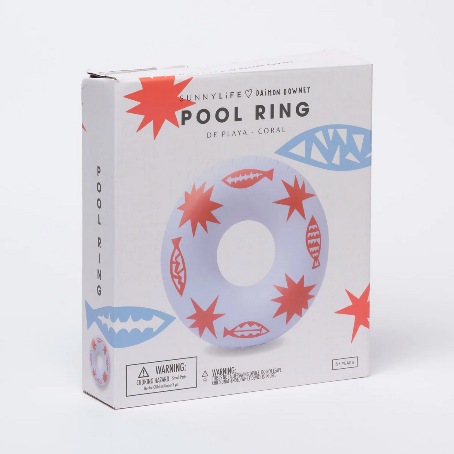 Coral Pool Ring Float
