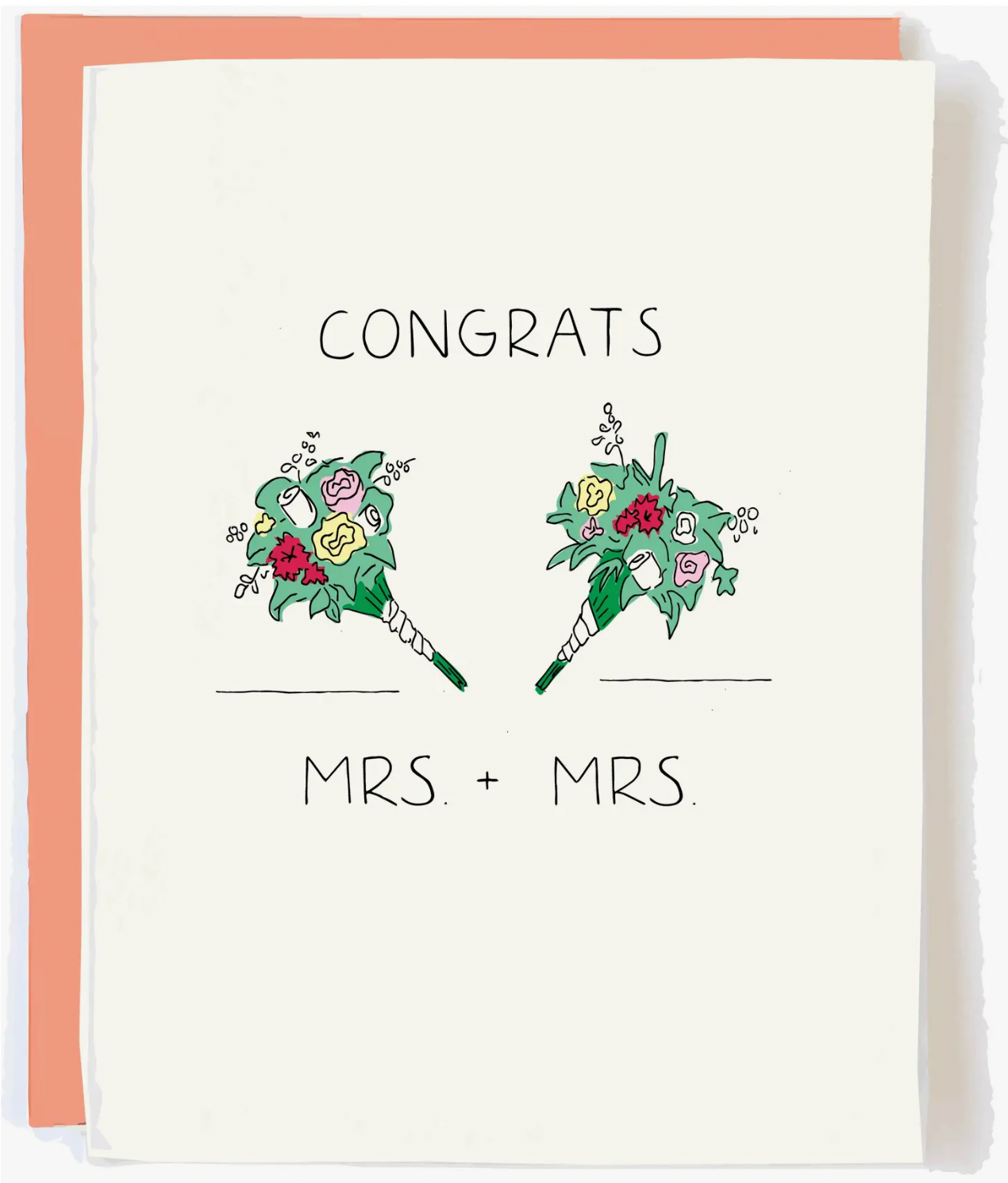 Mrs + Mrs Card