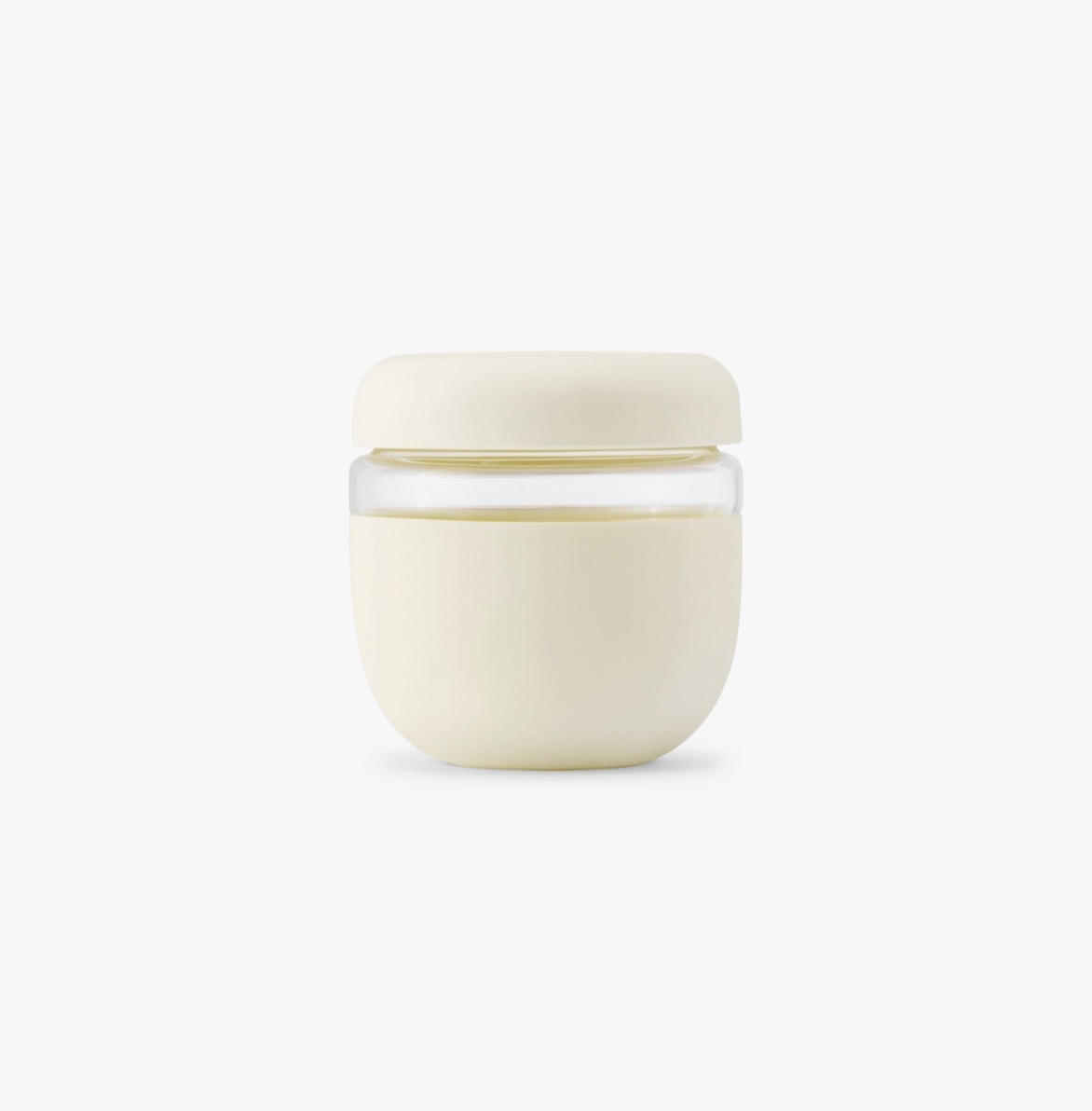 Porter Glass Storage Bowl - 24oz/Cream