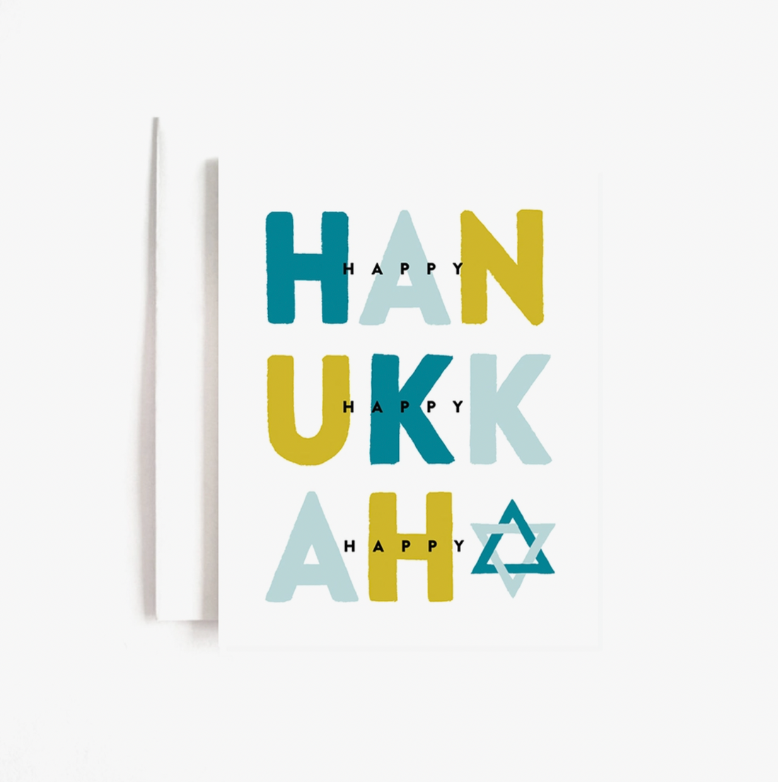 Colorful Hanukkah Cards - Box Set of 8