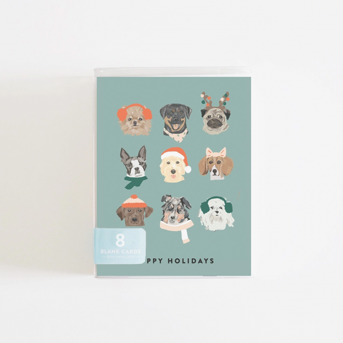 Holiday Dogs Cards - Box Set of 8