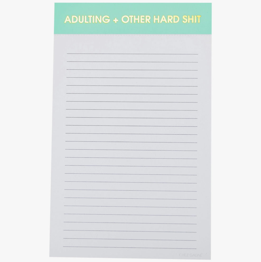 &quot;Adulting &amp; Other Hard Shit&quot; Notepad