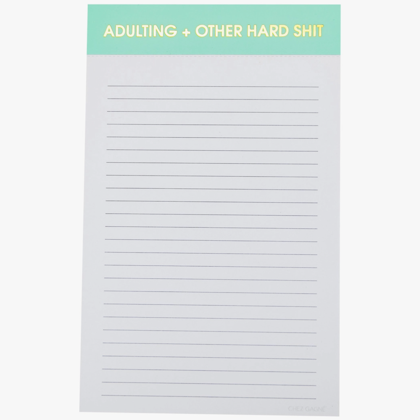 &quot;Adulting &amp; Other Hard Shit&quot; Notepad