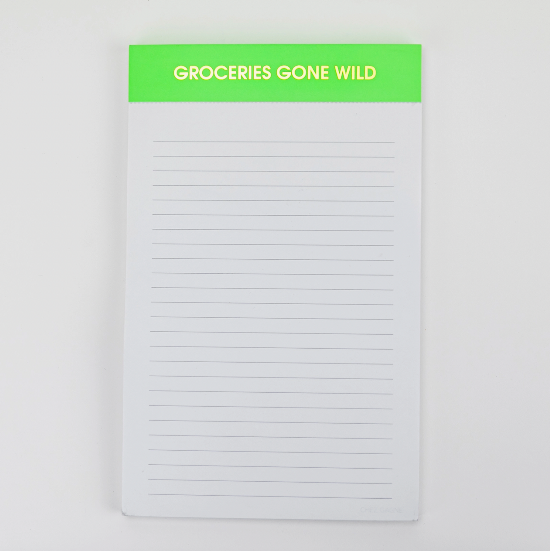 &quot;Groceries Gone Wild&quot; Notepad