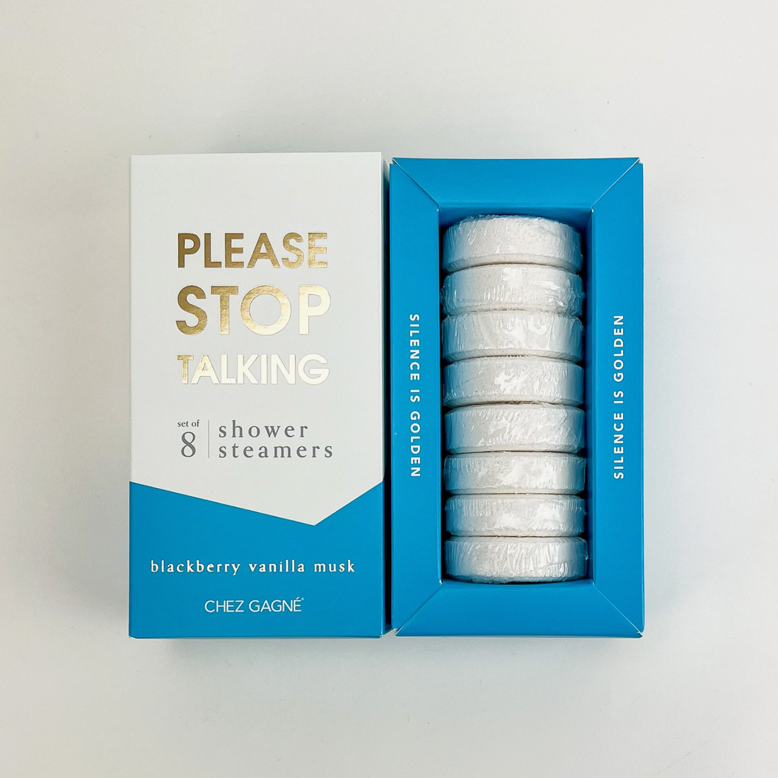 &quot;Please Stop Talking&quot; Shower Steamers