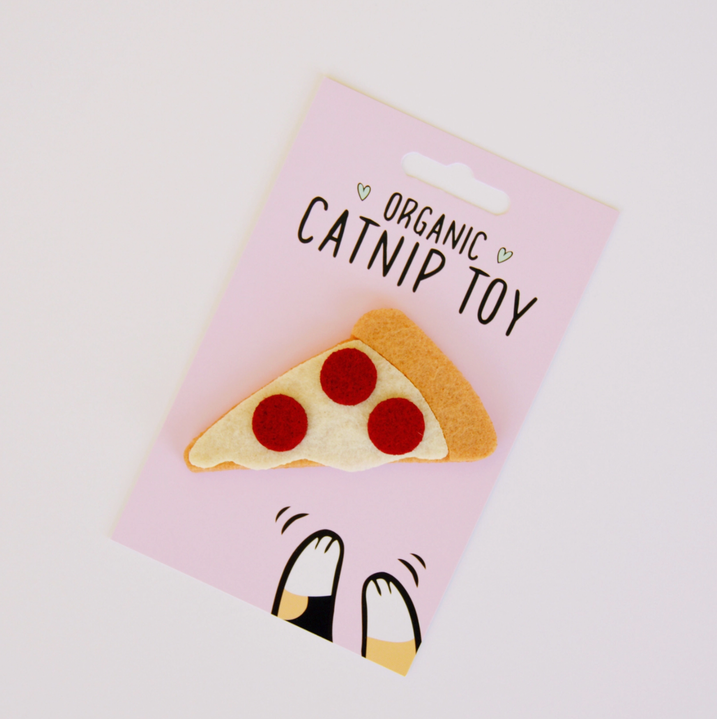 Pizza Slice Catnip Toy