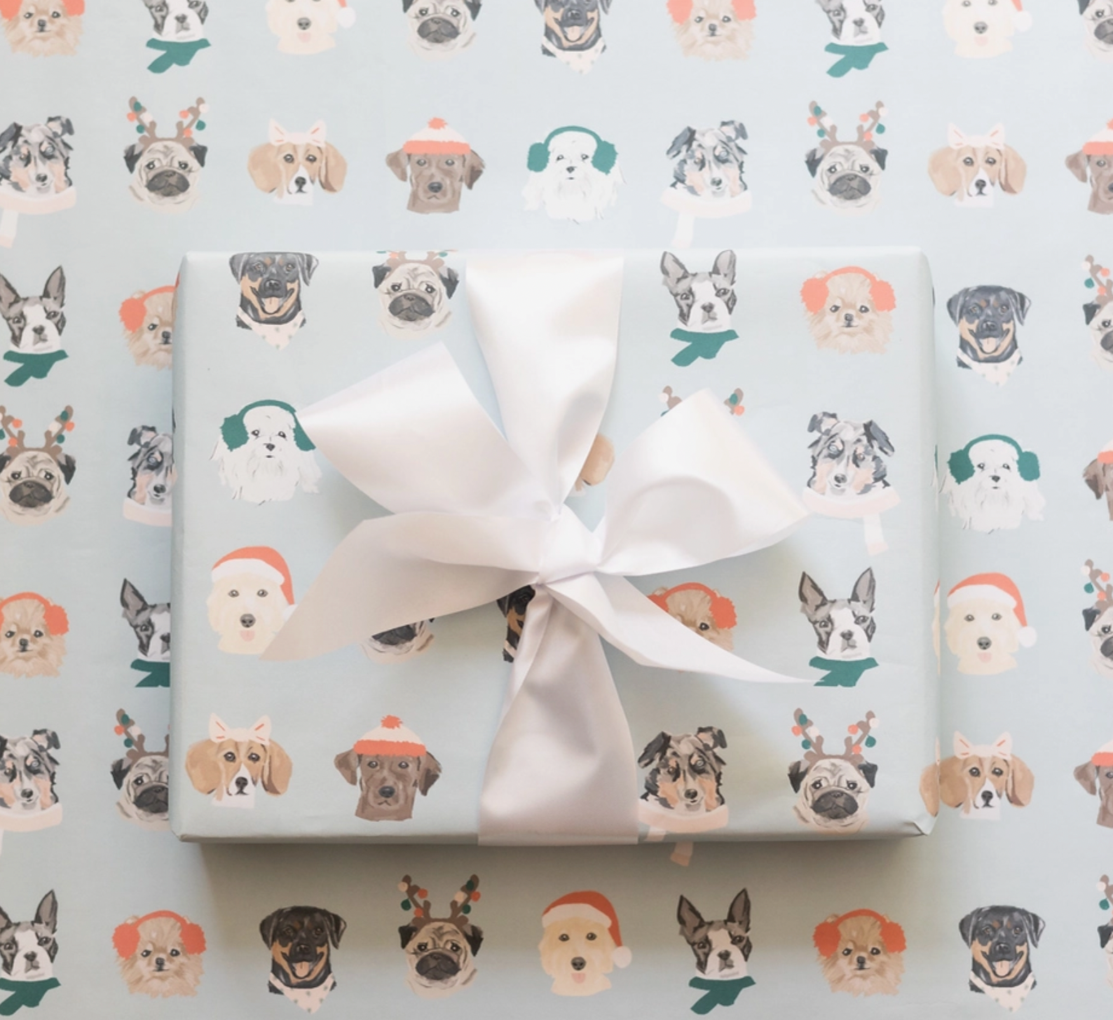 Holiday Dogs Wrapping Paper Roll