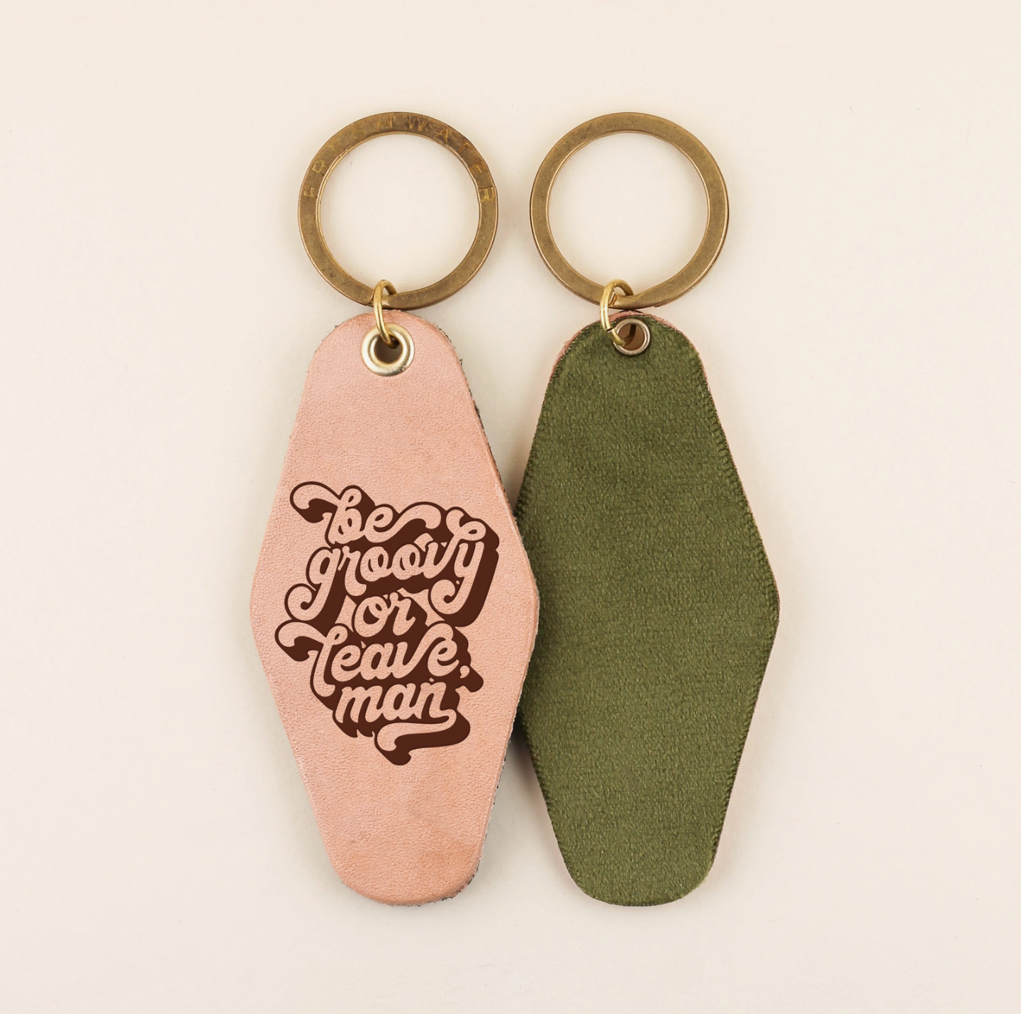 Be Groovy Keychain