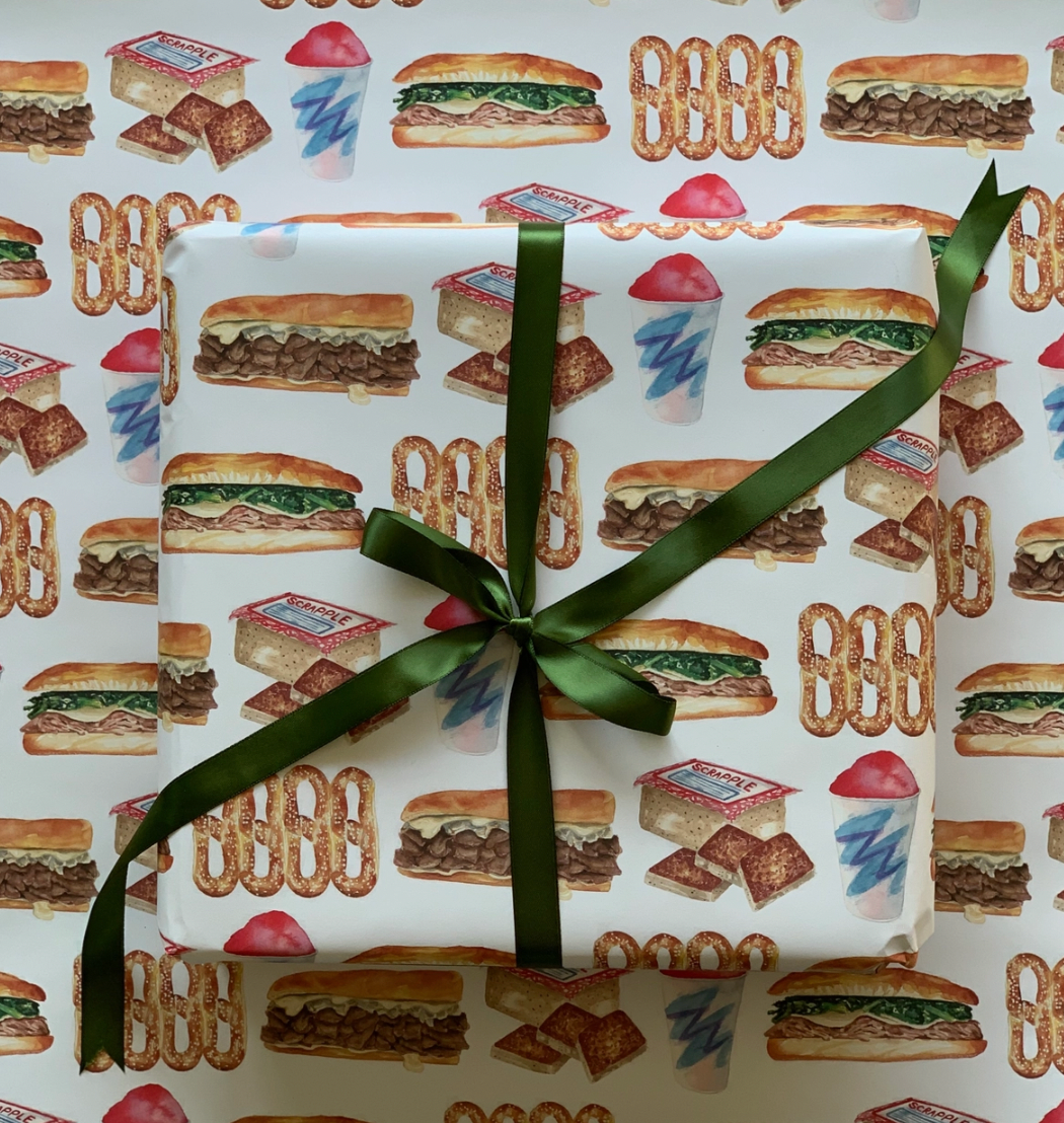 Philly Phood Wrapping Paper