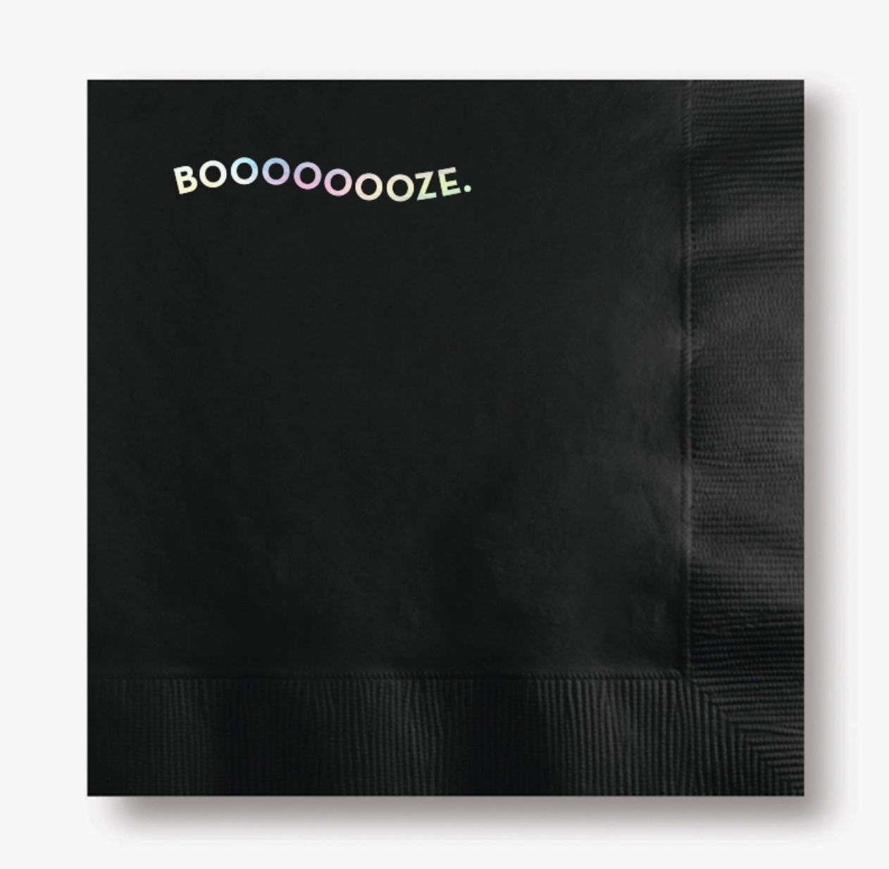 Boooooooze Cocktail Napkin