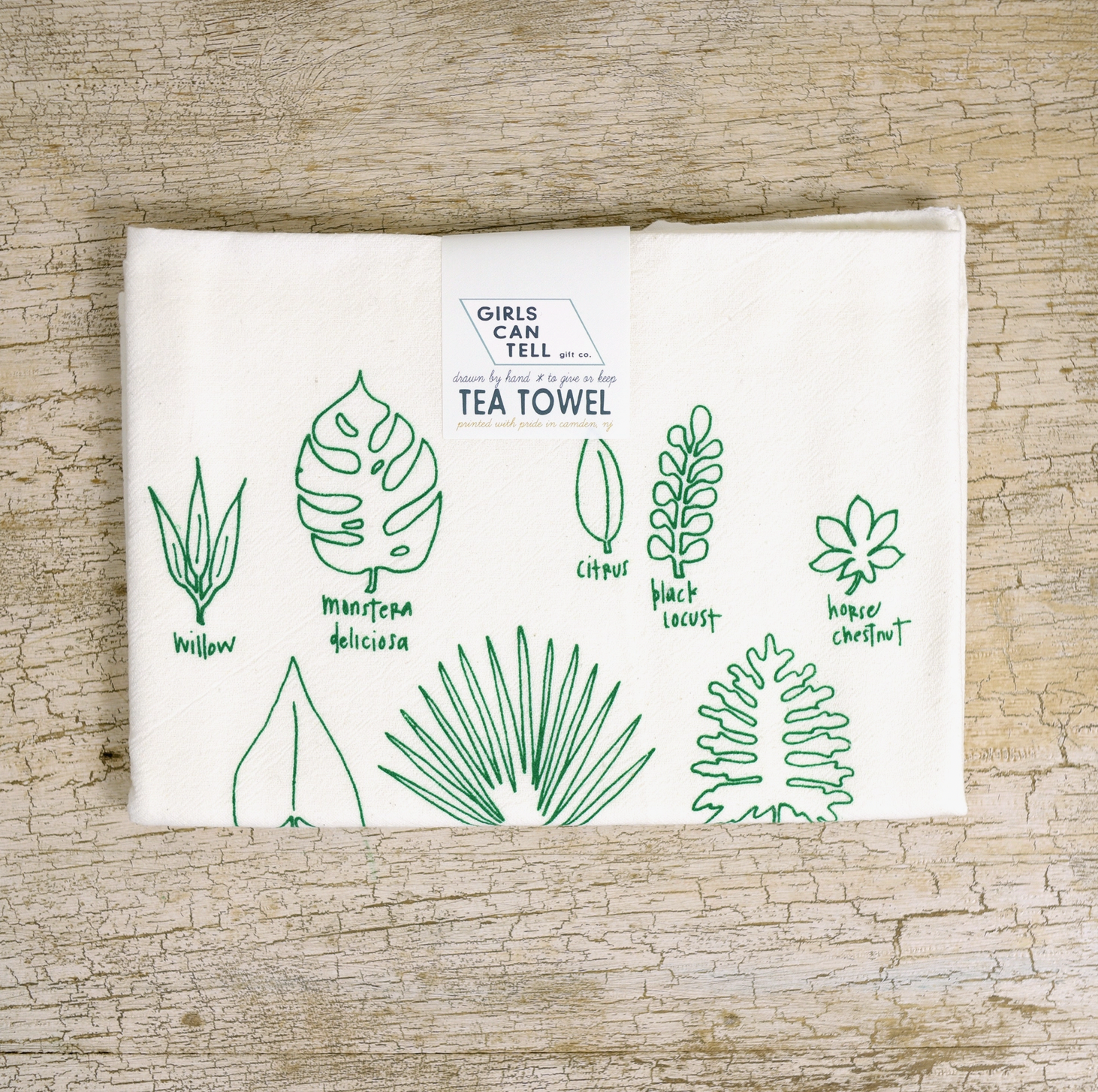 Houseplants Tea Towel