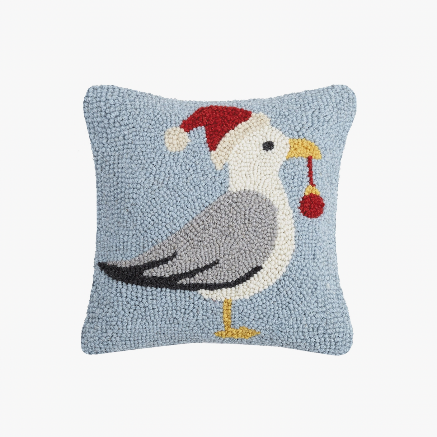 Holiday Seagull Pillow