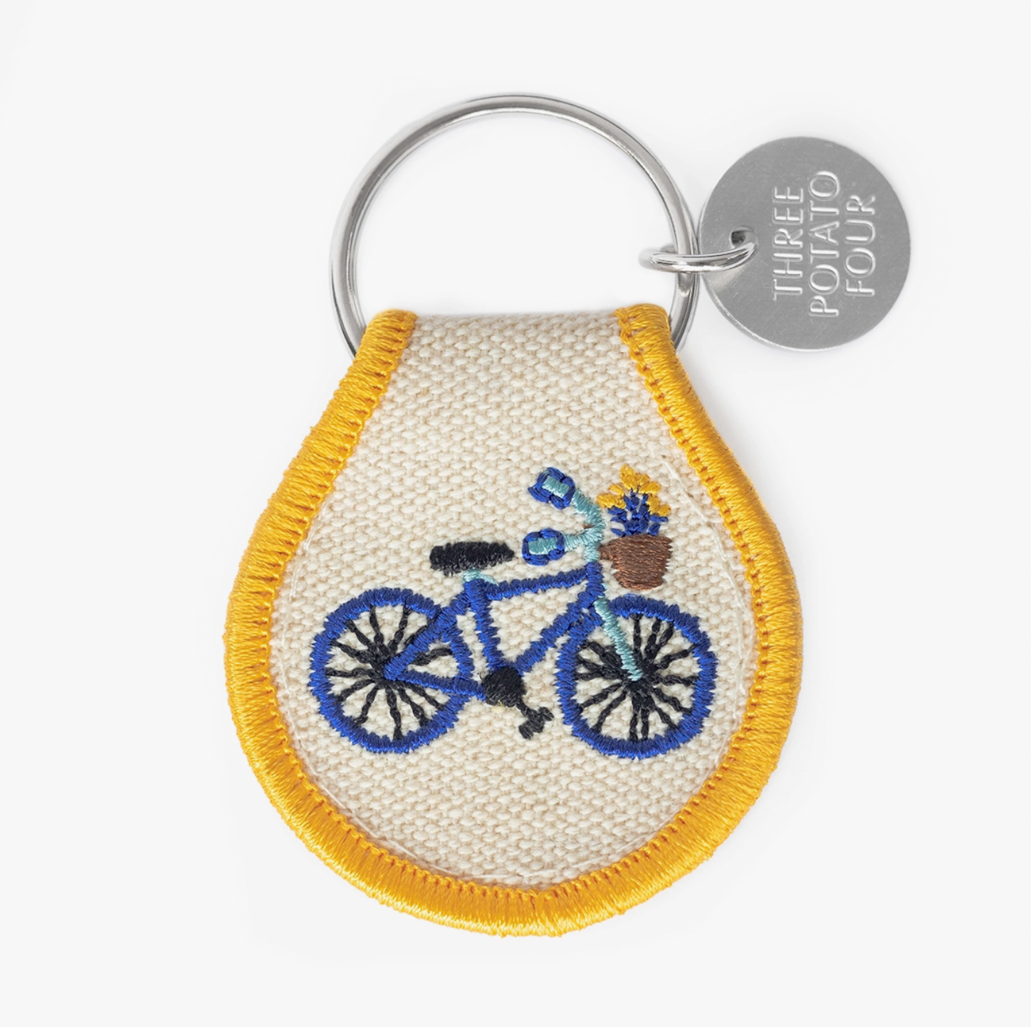 Bicycle Patch Key Tag
