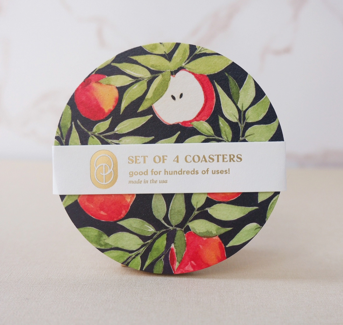 Red Apple Coasters