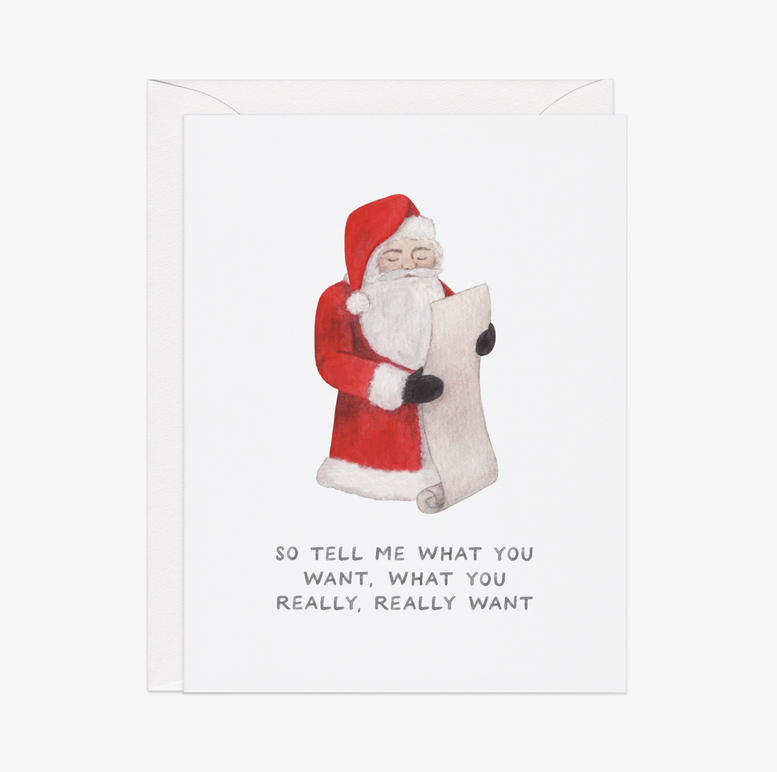 Spice Girls Santa Card