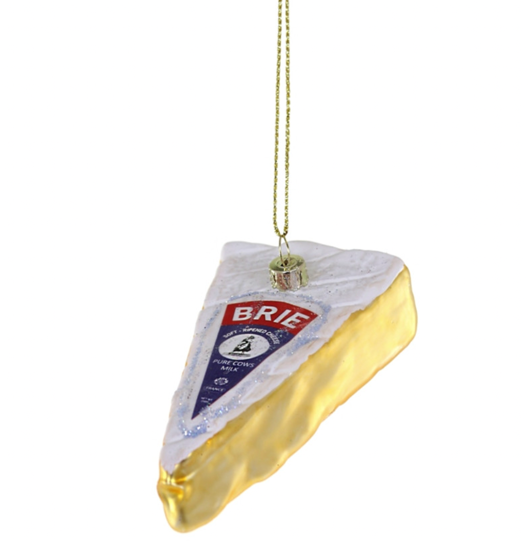 Wedge of Brie Ornament