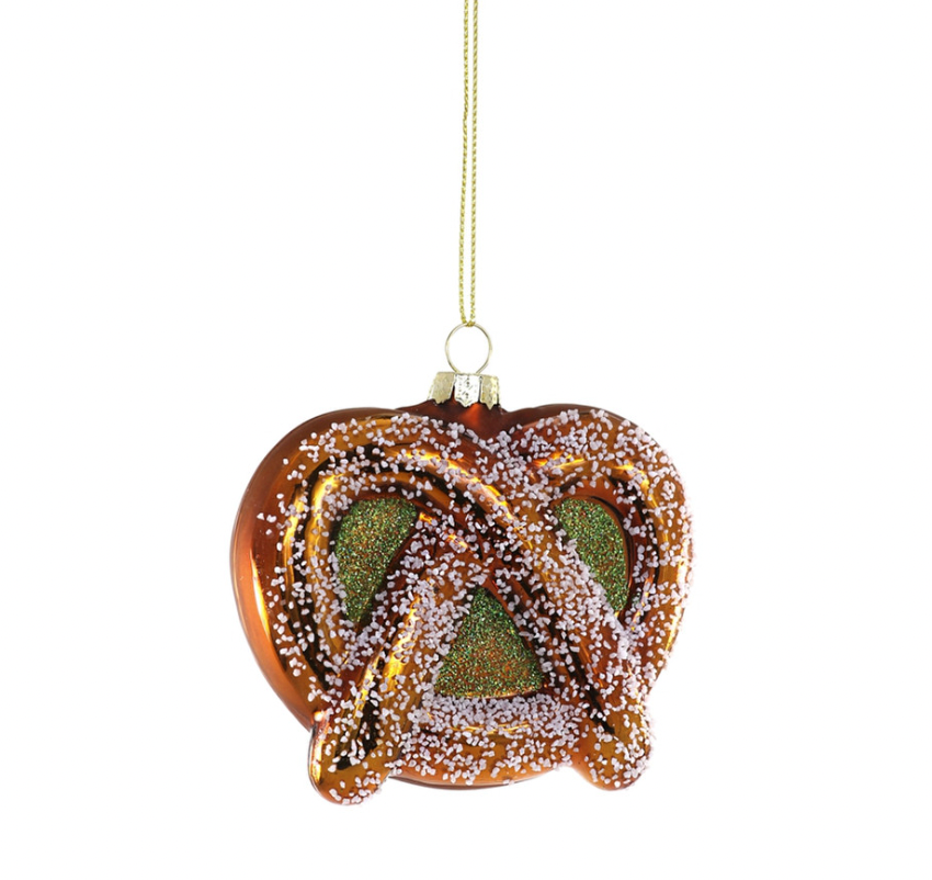 Soft Pretzel Ornament