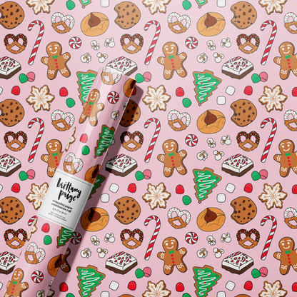 Holiday Desserts Wrapping Paper