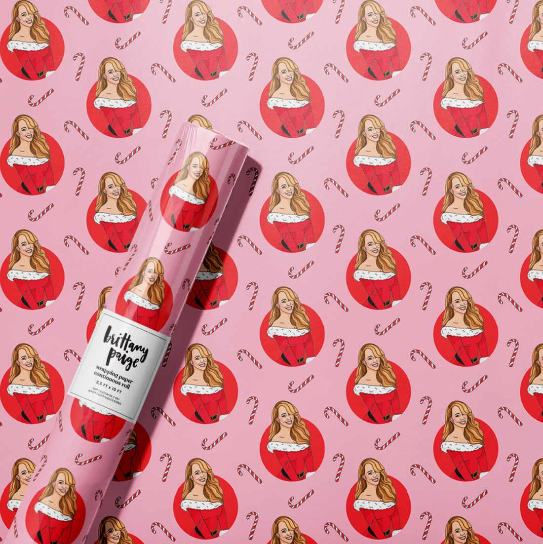 Mariah Carey Wrapping Paper