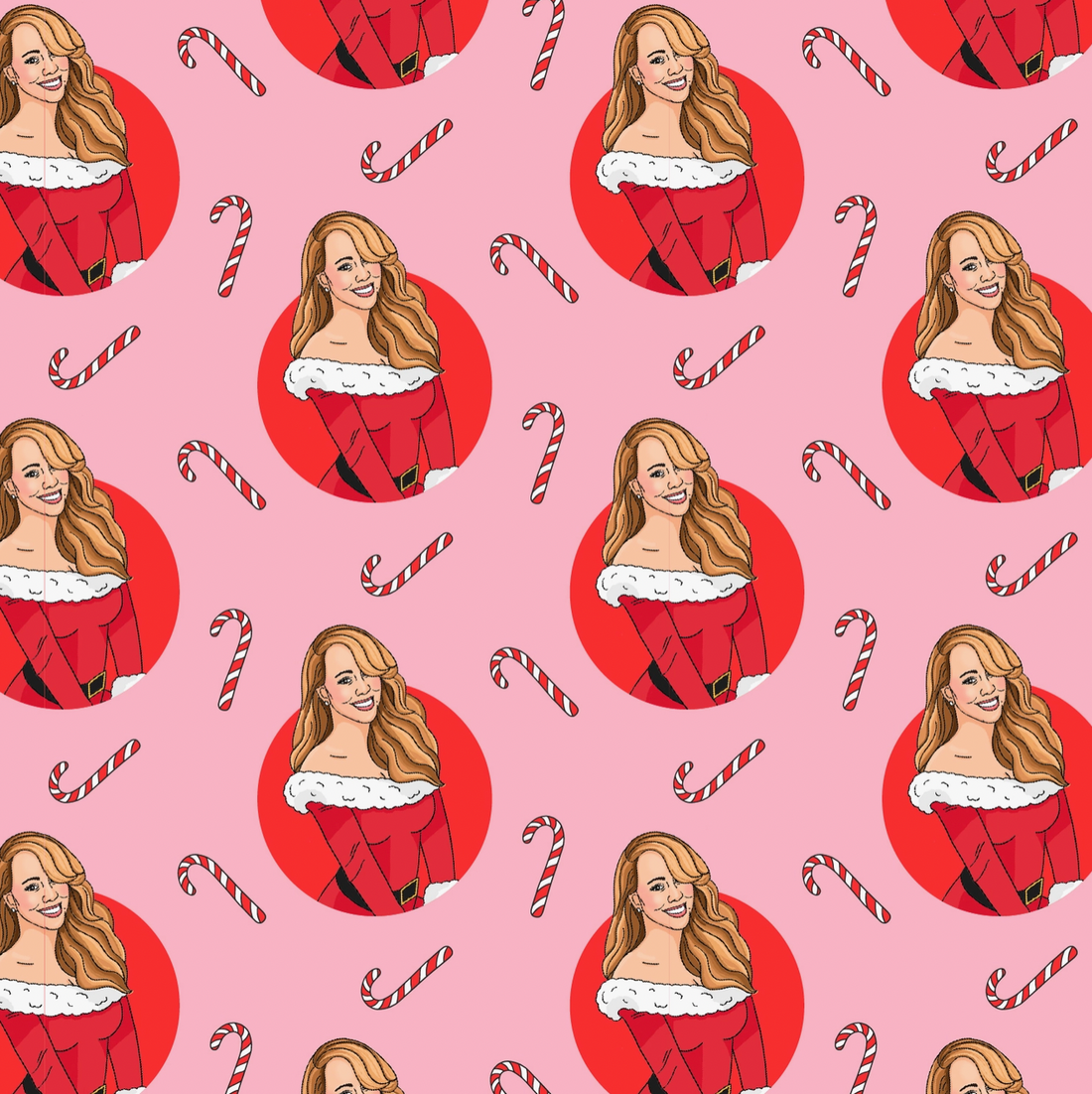 Mariah Carey Wrapping Paper